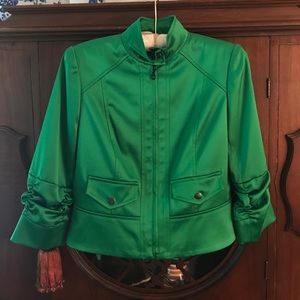 Like new satin jacket!