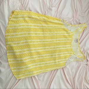 Mossimo yellow shirt