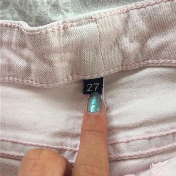 Pink High Waisted Carmar Jeans - Picture 3 of 4