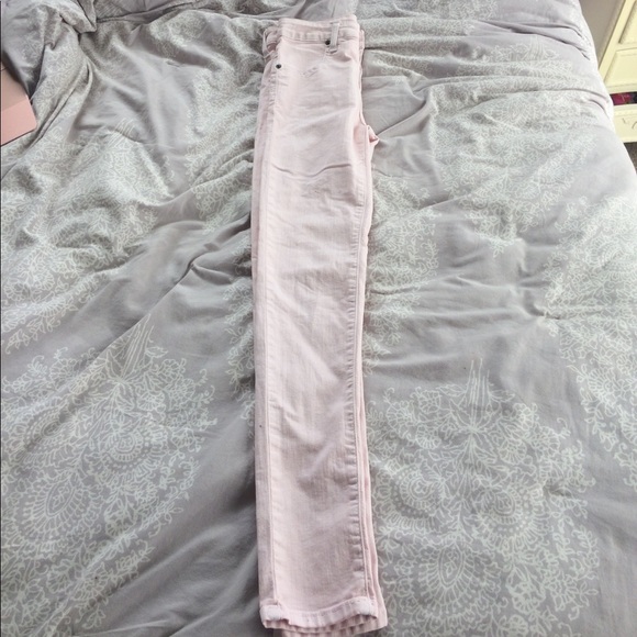 Pink High Waisted Carmar Jeans - Picture 4 of 4