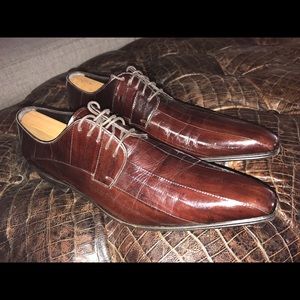 Dolce & Gabbana Men's Pointed Toe Leather Shoes