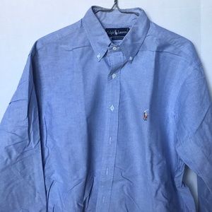 Blue Ralph Lauren button down