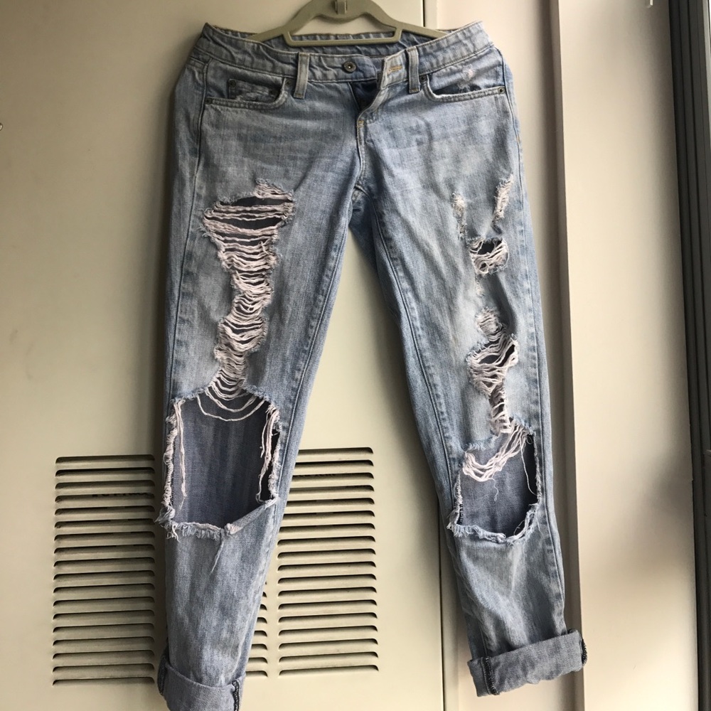 LF Ripped Boyfriend Jeans