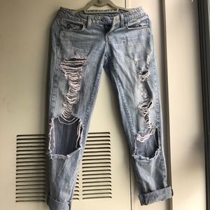LF Ripped Boyfriend Jeans