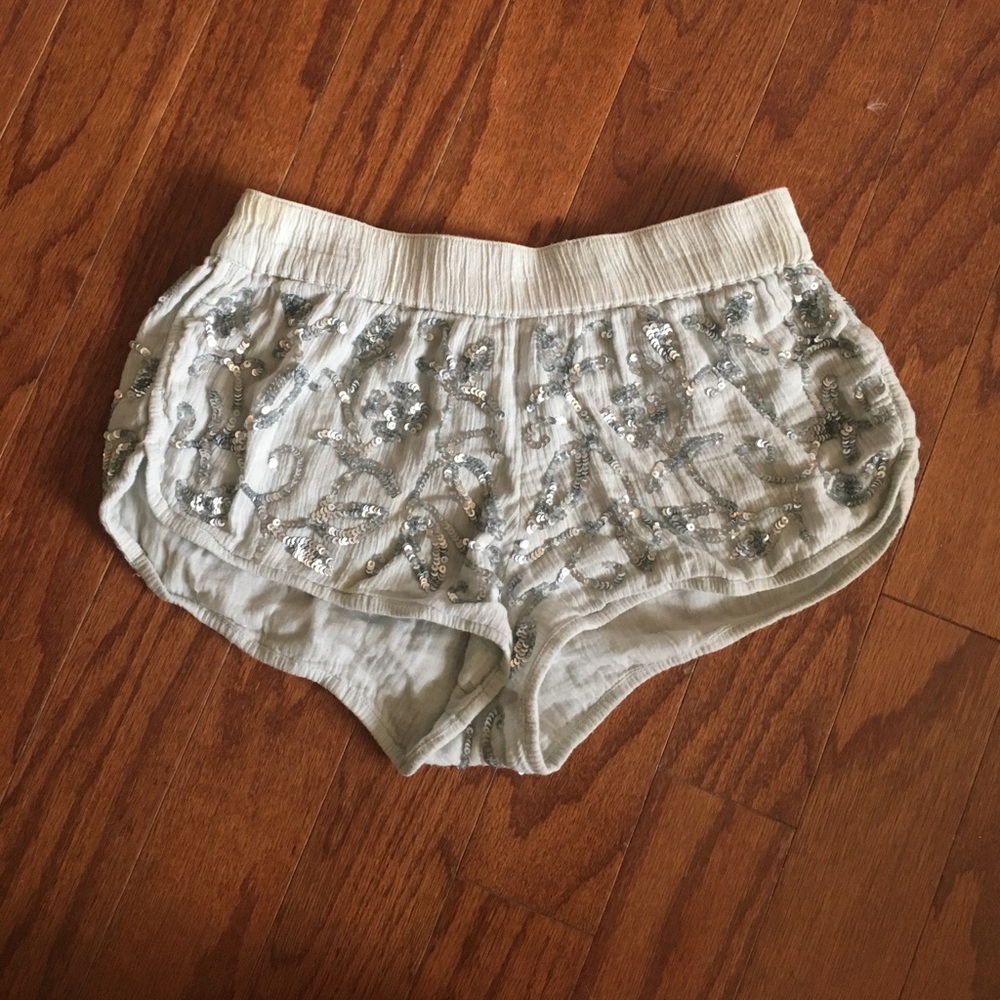 PRICE DROP UO Sequin Jogger Shorts