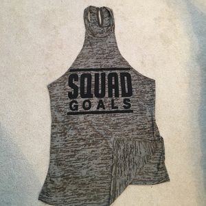 Wish & whim racerback graphic shirt