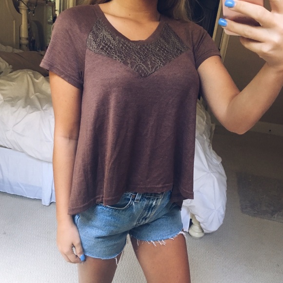 Altar'd State Tops - altar'd state brown top