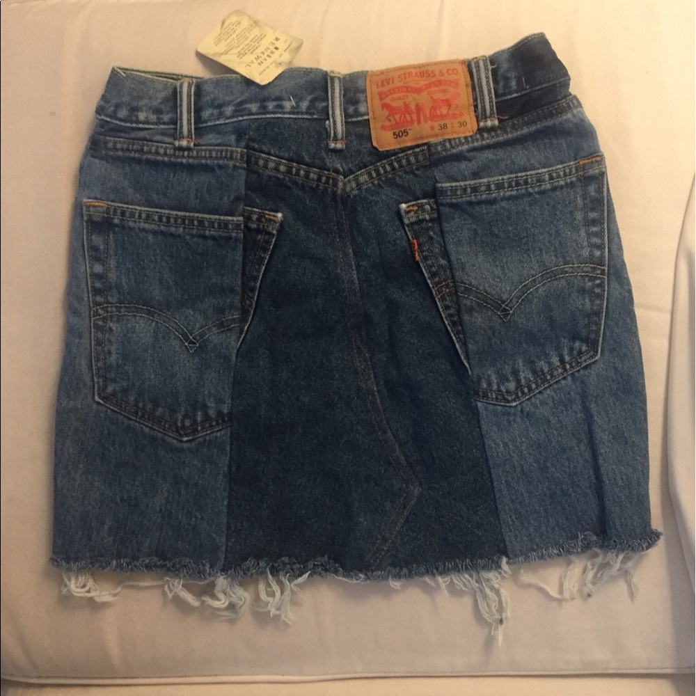 Urban Renewal Levis Denim Skirt