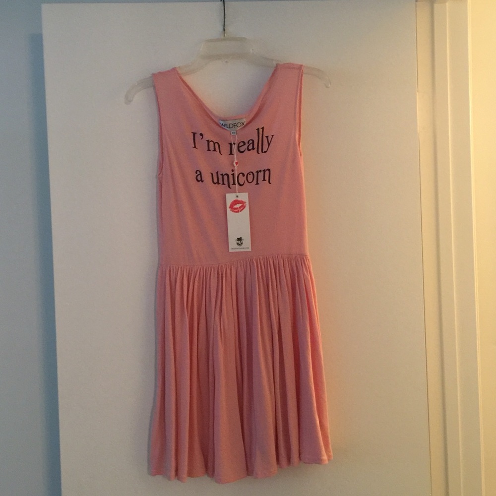 Wildfox 90’s I’m a Unicorn Babydoll Dress