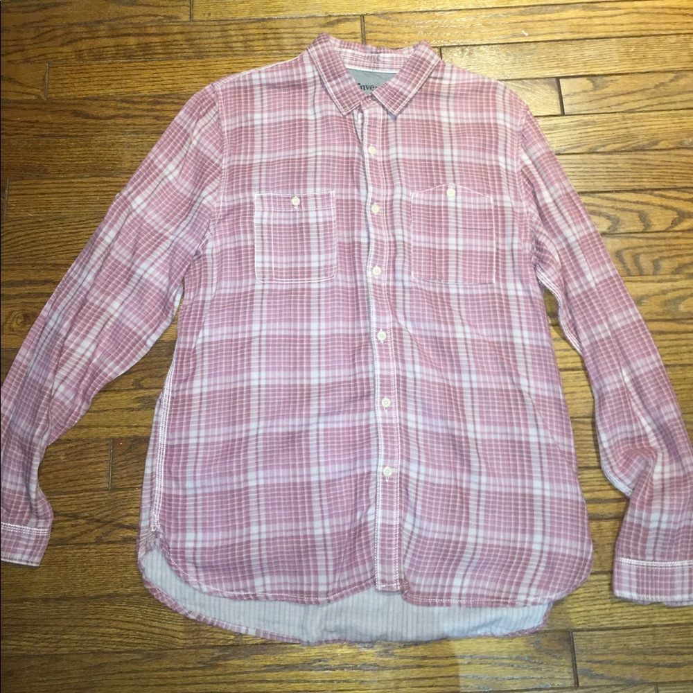 Converse black label button up size medium