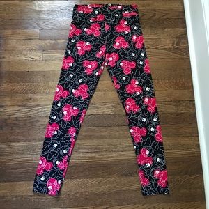 NWT OS Lularoe Leggings Minnie Mouse