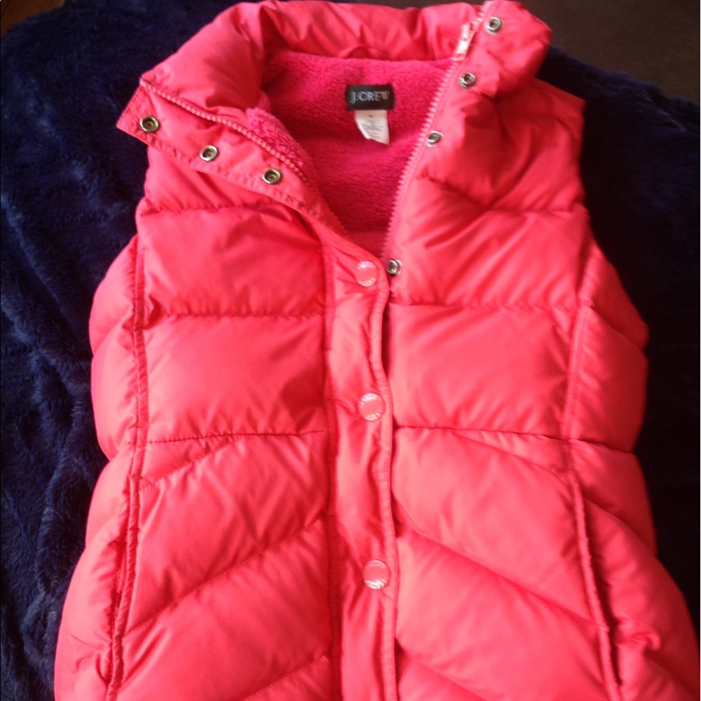 Size XS J. Crew Puffy Vest