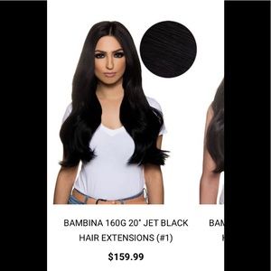 Bellami Hair clip in extensions