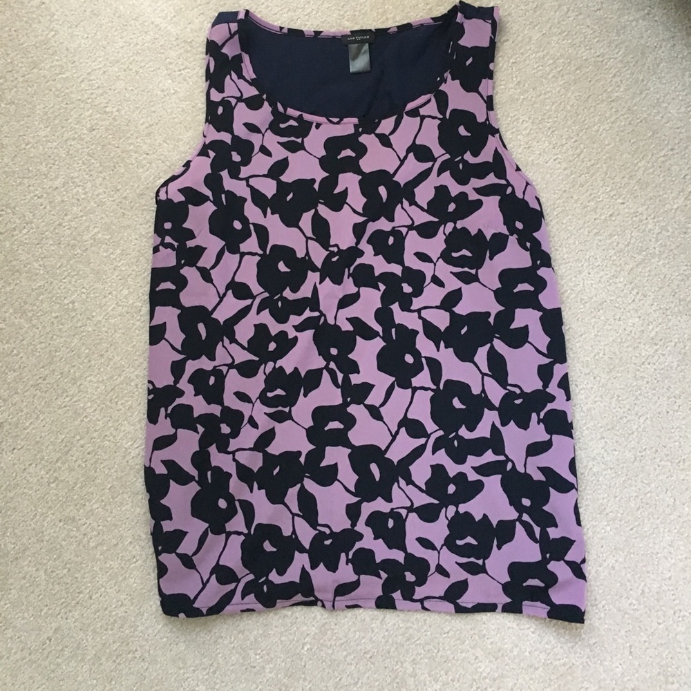 Ann Taylor sleeveless blouse