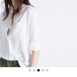 Madewell Oversized Boyfriend Shirt