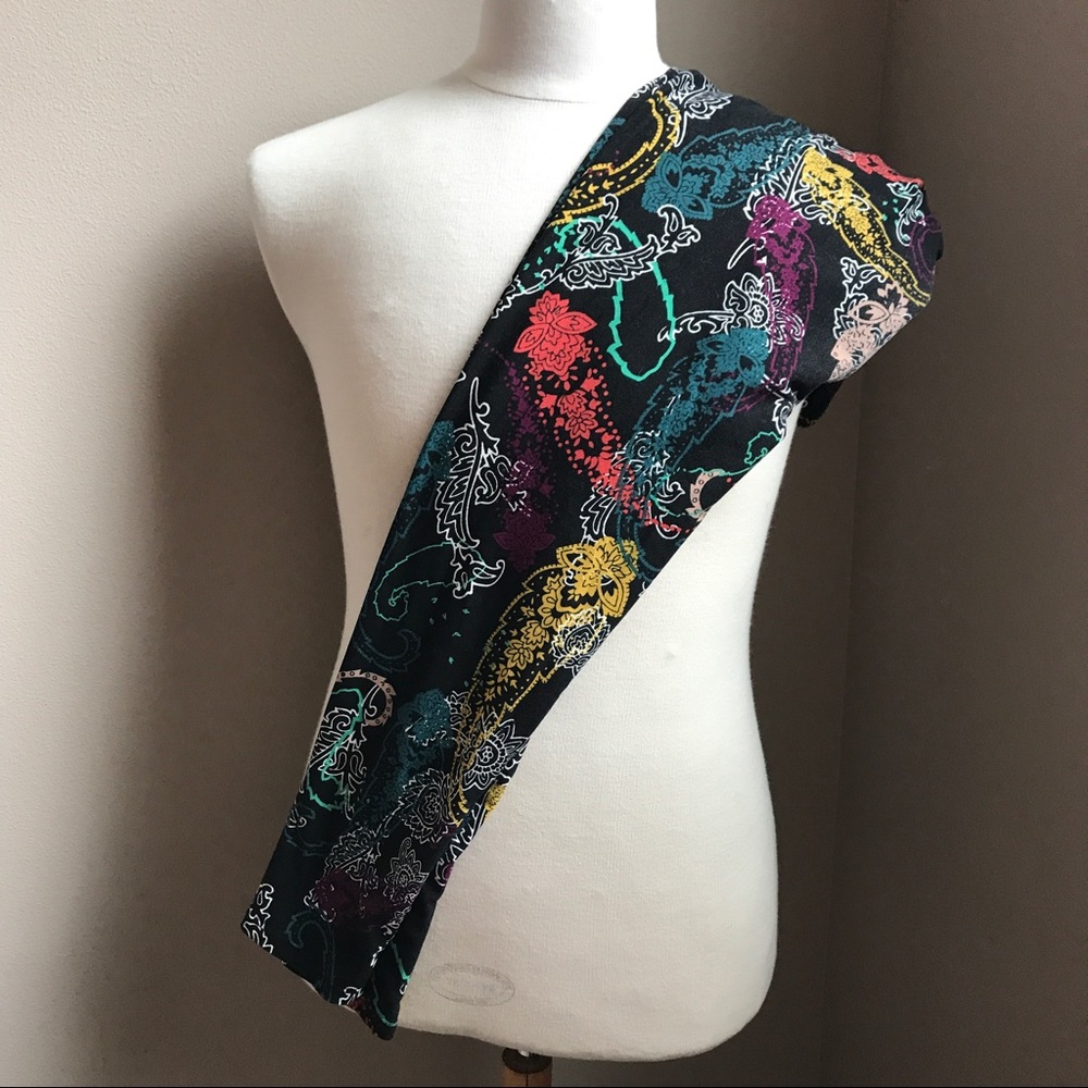 Lularoe multi colored Paisley Leggings TC EUC