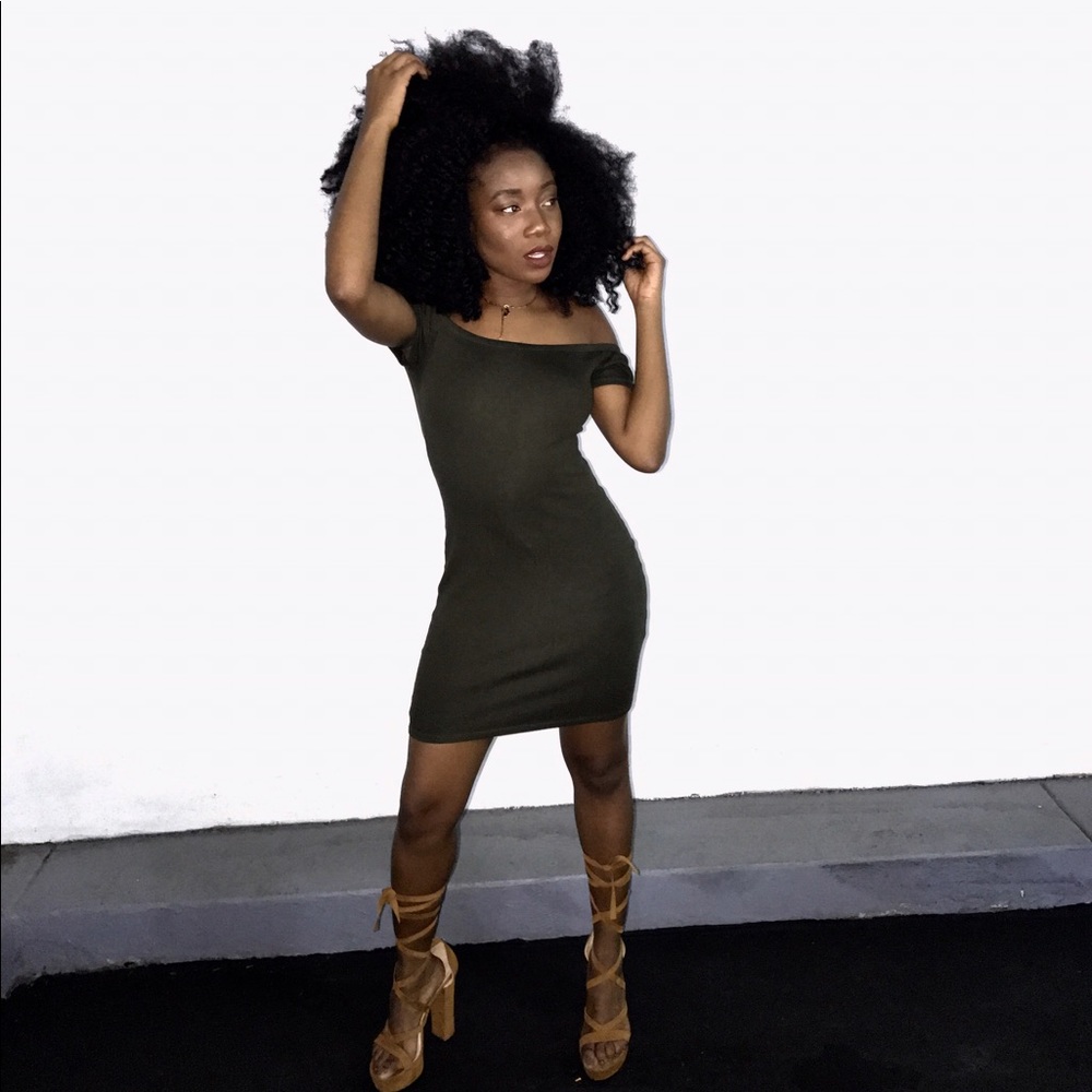 Green dress