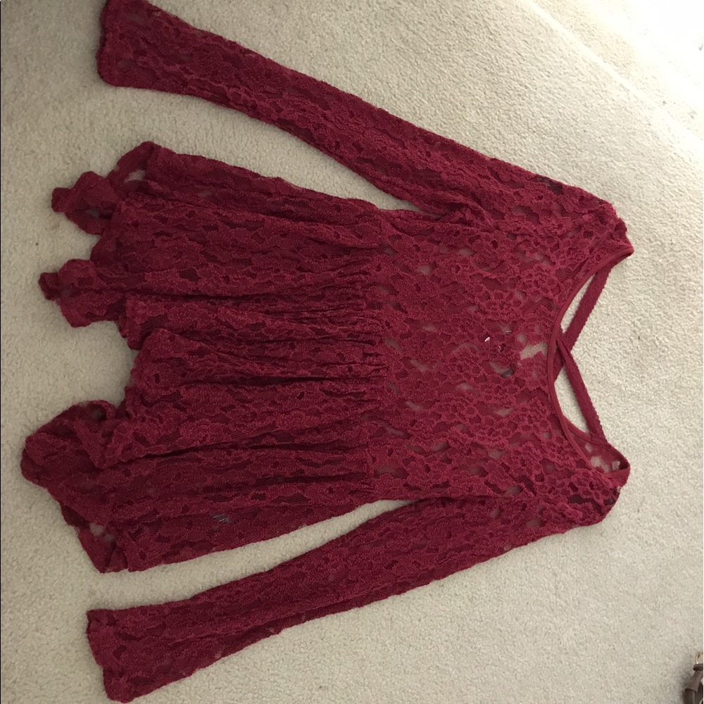 Buckle Brand Lace Blouse