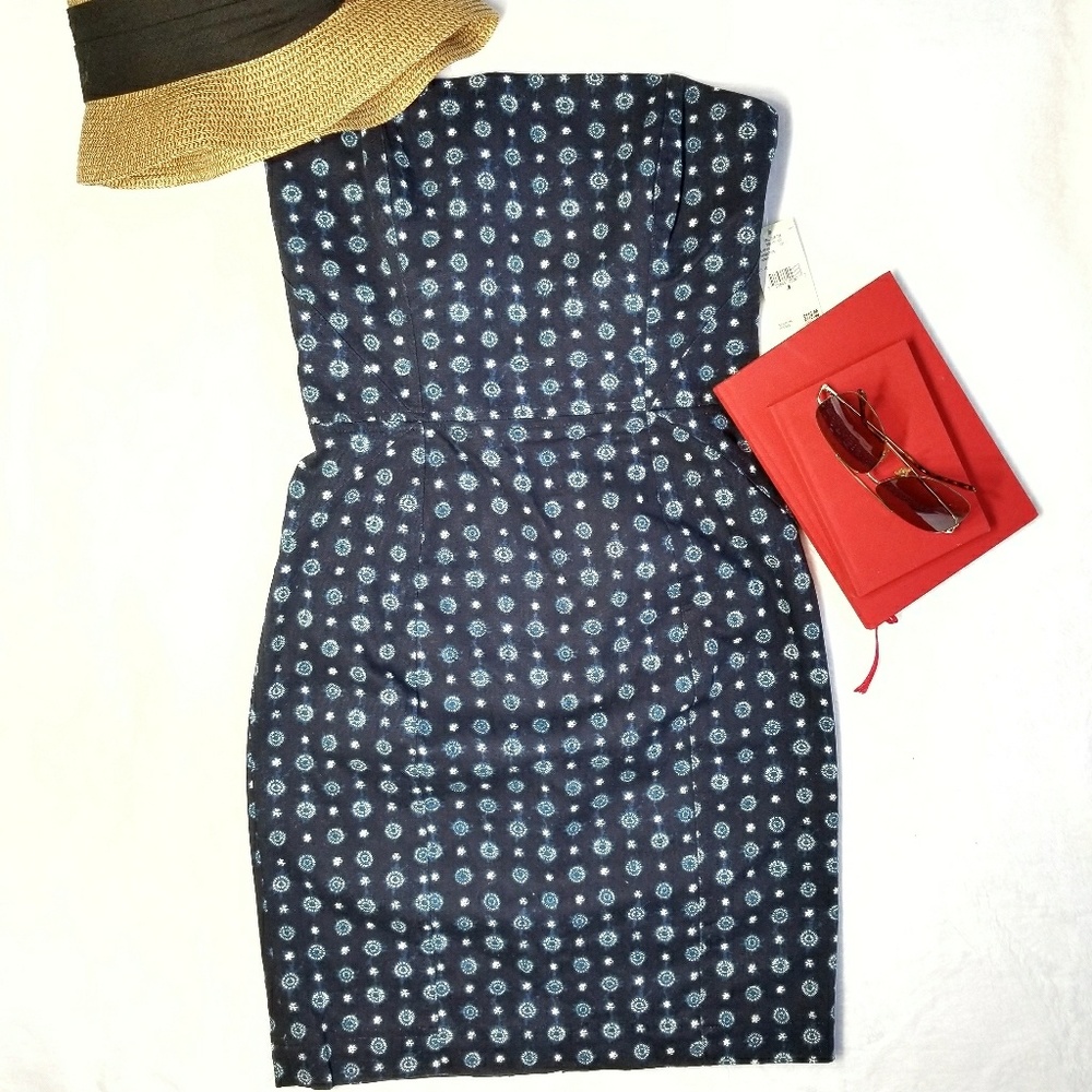 Rachel Roy Strapless "Bon Voyage" Summer Dress
