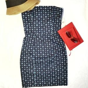 Rachel Roy Strapless "Bon Voyage" Summer Dress