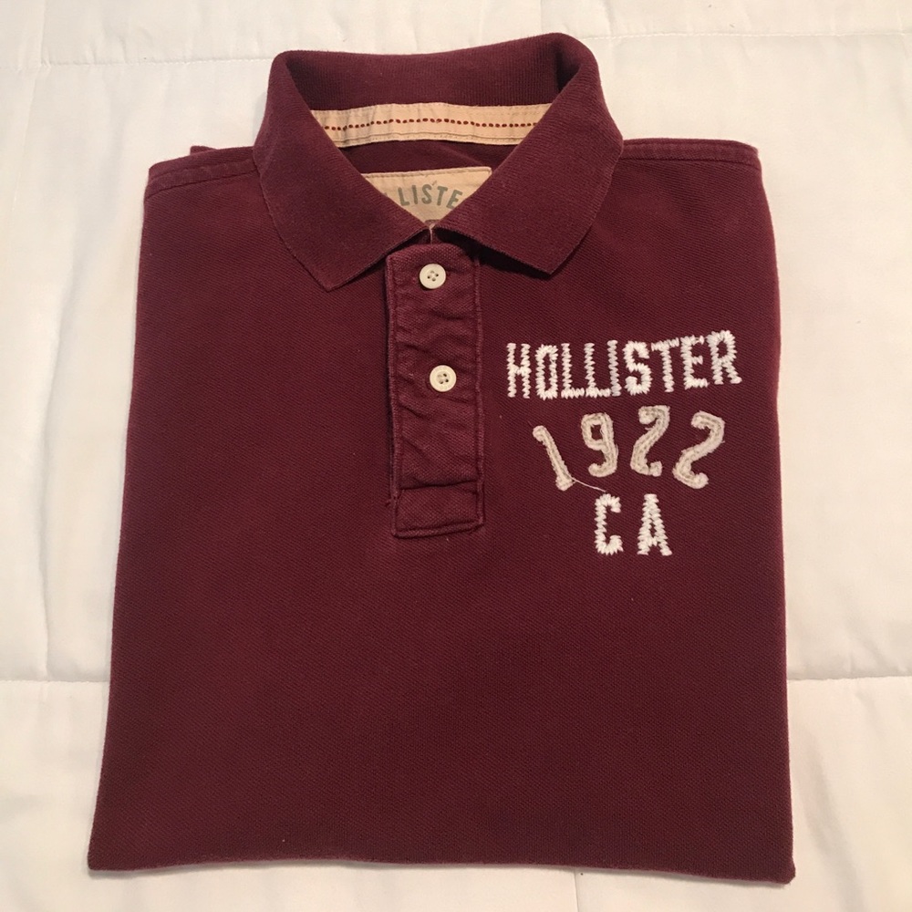 Hollister California Surf Co. men's polo shirt