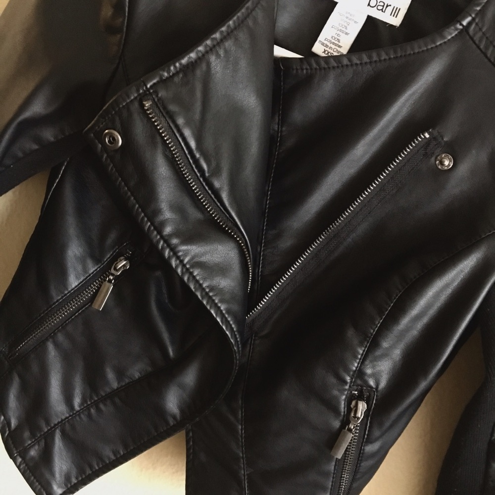 🖤🖤Bar lll Faux Leather Moto Jacket🖤🖤