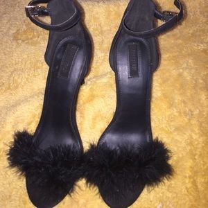 Furrrrr Black Heels 🐱🖤