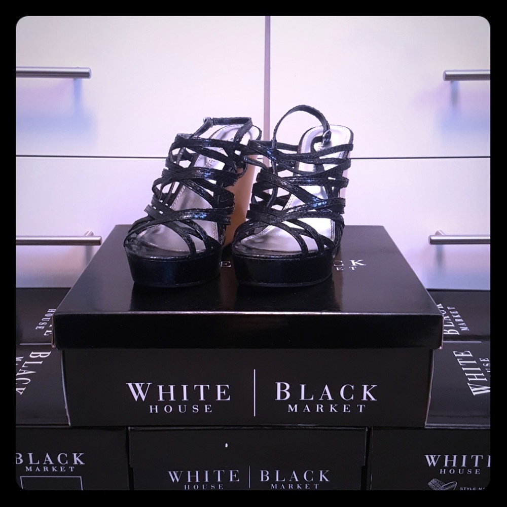 White House Black Market wedges