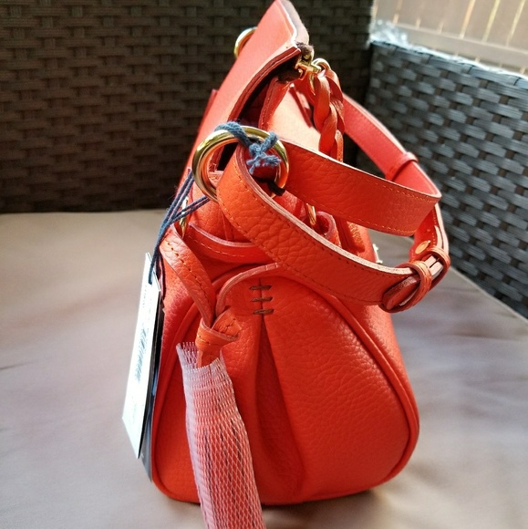 Dooney and bourke Mini Samba in Tangerine - Picture 4 of 7