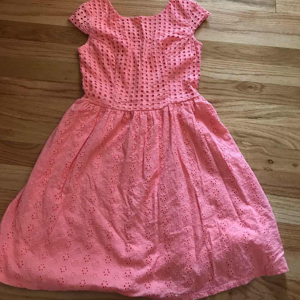 Salmon Summer Dress