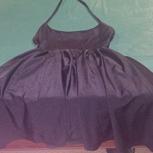 Black skater figure dress