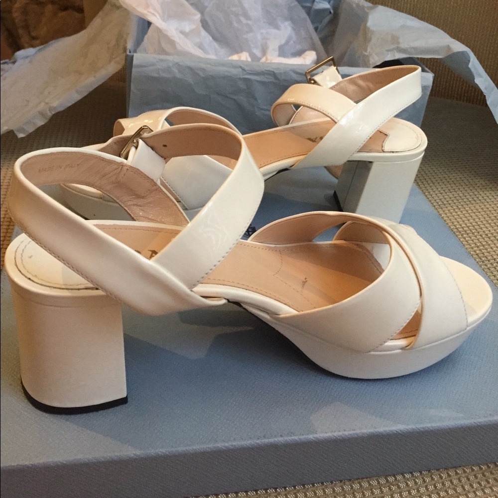 patent prada pumps