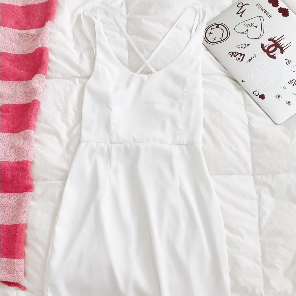 White Tobi dress