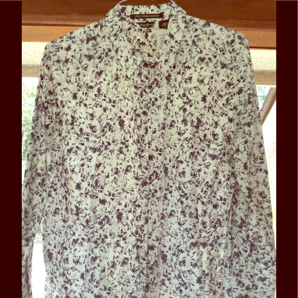 Eddie Bauer long sleeve top NWT