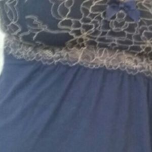 Beautiful Blue Soma Lacy Cami Chemise