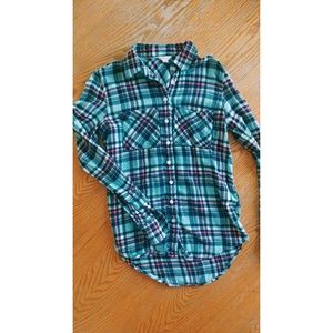 Pink and Blue Flannel