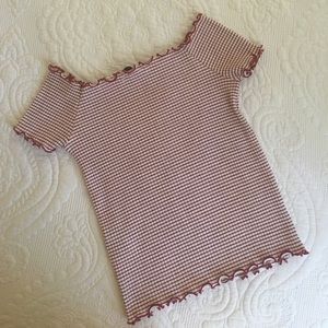 Off-Shoulder T-Shirt