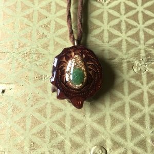 Third Eye Pinecone Necklace
