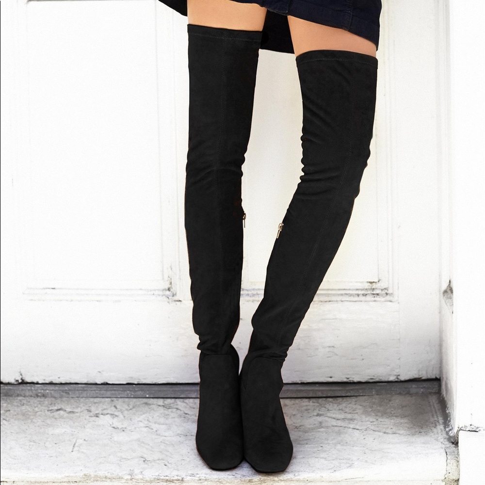 Free People Parkway Thigh High Boot