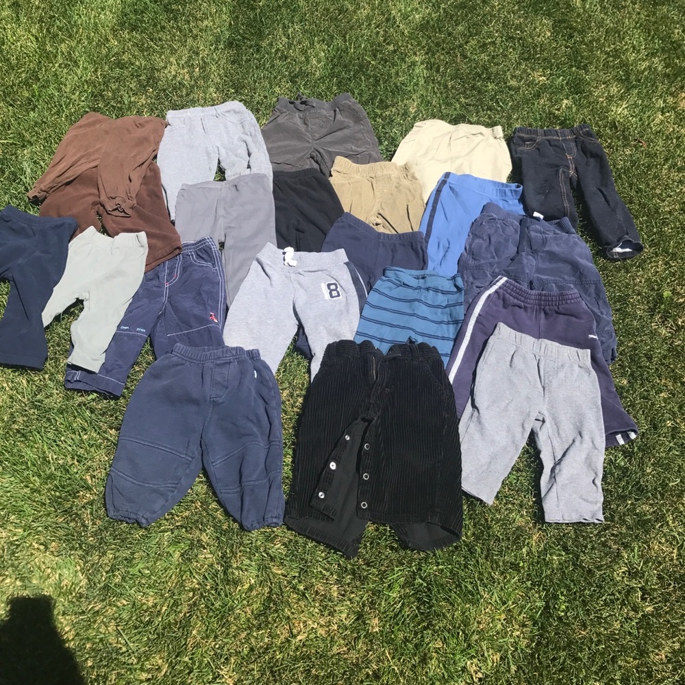 Lot of baby boy pants