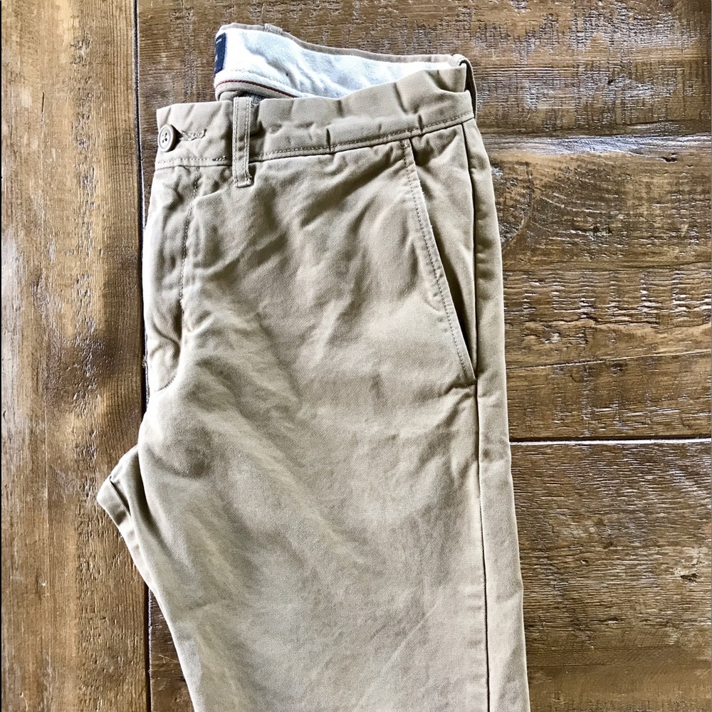 J. Crew 484 Slim Fit, Khaki Broken In Chino 30x30