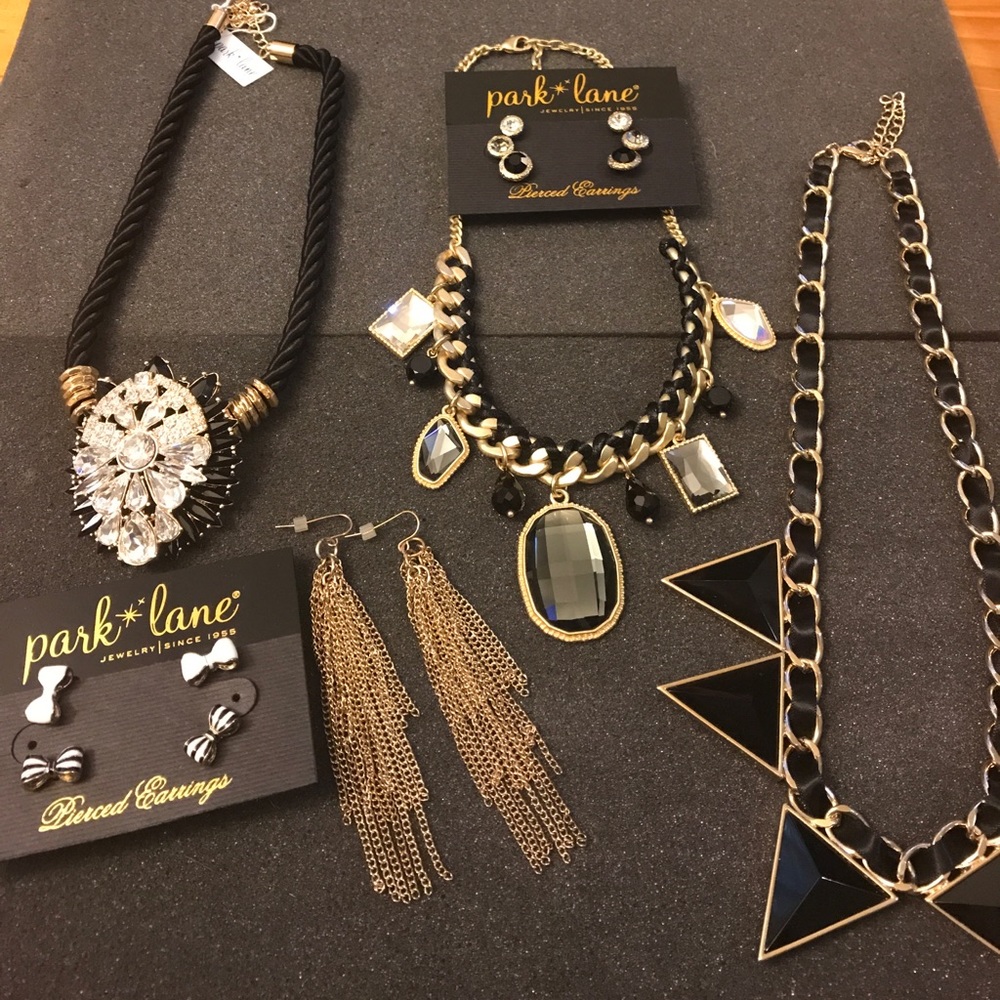Park Lane Black & Gold jewelry bundle