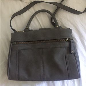 Gray Crossbody Purse