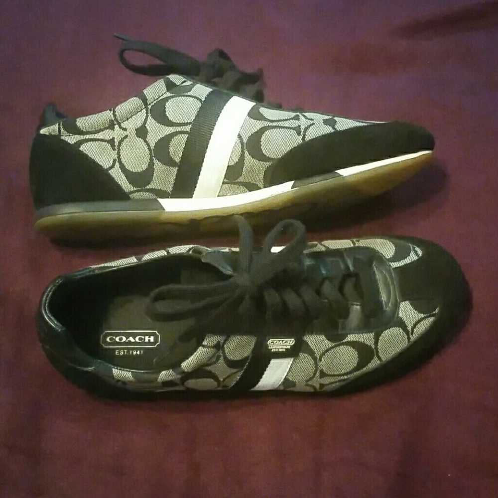 Coach sneakers 8.5