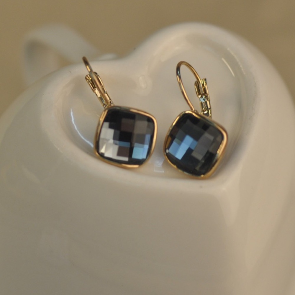 Gold plated earrings