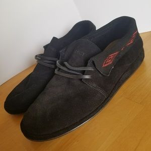OBEY - Black Suede Mocassins
