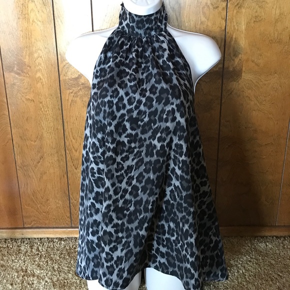 Alice + Olivia Tops - 🖤Alice+Olivia Leopard Print Halter🖤