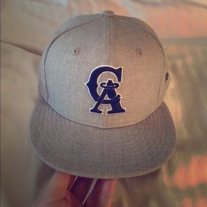 CA angels hat- fitted