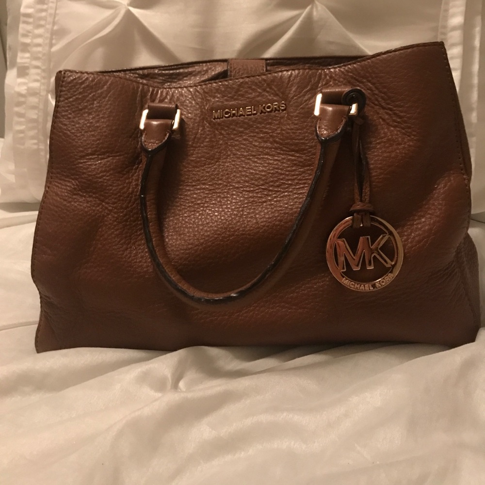 Michael Kors Soft Leather Brown Purse