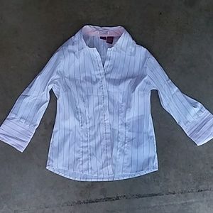 White striped blouse
